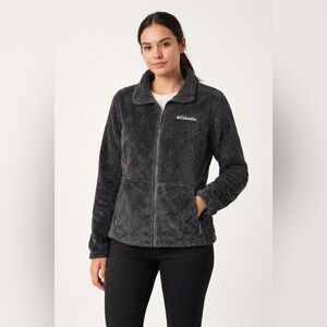 🖤 Columbia Plush Fleece Jacket – Women’s XL 🖤